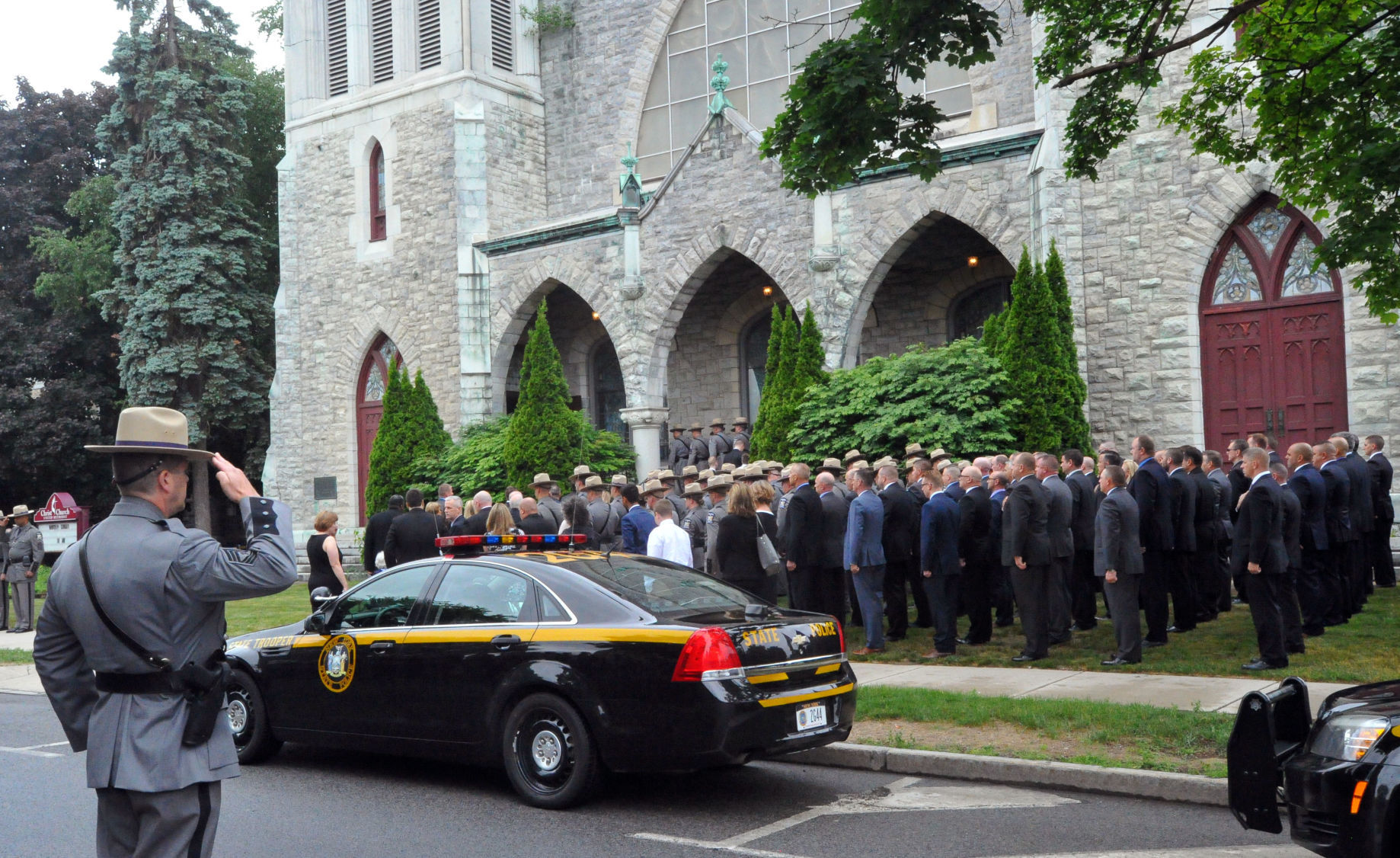 Sgt. Charles Salaway funeral
